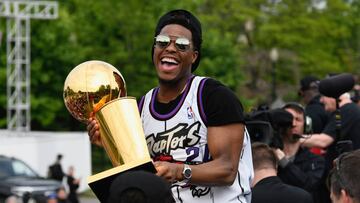 Lowry, con el título de la NBA