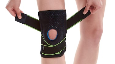 La rodillera estabilizadora que alivia el dolor de ligamentos y rótula