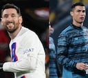 Así es la comparativa del valor histórico de Lionel Messi y Cristiano Ronaldo