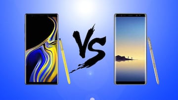 Comparativa: Samsung Galaxy Note 9 con el Galaxy Note 8, ¿qué novedades aporta el nuevo modelo?