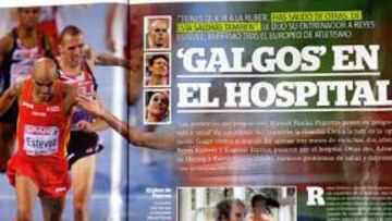 'GALGOS' EN EL HOSPITAL. Con ese titular 'Interviú' revela parte de las conversaciones interceptadas por la Guardia Civil y que forman parte del sumario de la 'Operación Galgo'