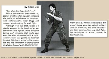 frank dux black belt magazine