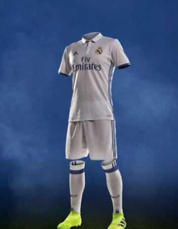 Madrid unveil their 2016/17 home and away shirts