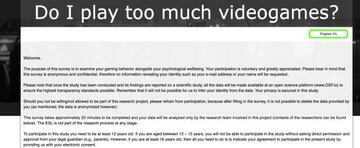 &Do I play too mucho videogames?*