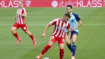Borja, Samu y Stuani, el tridente de Primera del Girona