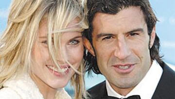 <b>DE GALA</b>. Luis Figo representó al Madrid en los Premios Laureus 2004.