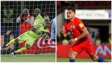 La Pizarra de AS: Bravo y Alexis, nota máxima ante Uruguay