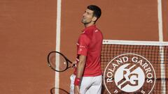 Novak Djokovic, en Roland Garros.