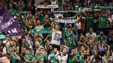 Afición del Unicaja.