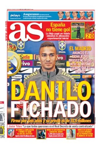 Las portadas de AS de abril