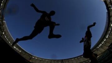 Prueba masculina de atletismo de los 3000 metros. 