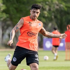 Gonzalo Jara entrena por primera vez con su nuevo equipo