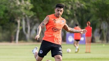 Gonzalo Jara entrena por primera vez con su nuevo equipo