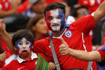 Colores y buen ambiente en el Nacional