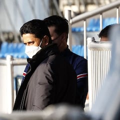 Al Khelaïfi la lía: ¡intenta irrumpir en el vestuario del árbitro!