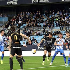 El Málaga no puede con la Ponfe y La Rosaleda es su nueva pesadilla