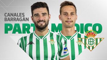 Canales y Barrag¨¢n se perder¨¢n el duelo ante el Eibar por lesi¨®n