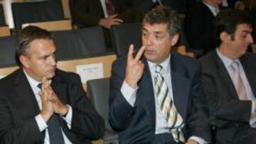 <b>PROTESTA. </b>Astiazarán ha expresado a Villar las quejas de la LFP