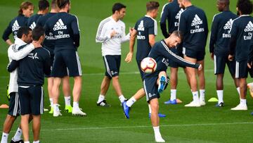 Sergio Ramos alcanzará los 400 encuentros de Liga con la camiseta del Madrid.