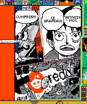 One Piece Reddit Place