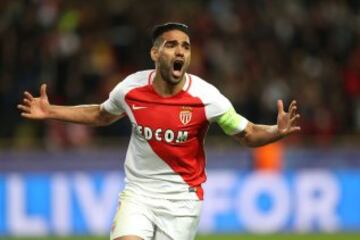 Falcao García es el gran líder del Mónaco. El Tigre lleva siete goles en esta campaña de Champions League.