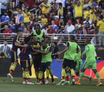 Imágenes de USA - Colombia de la Copa América 2016