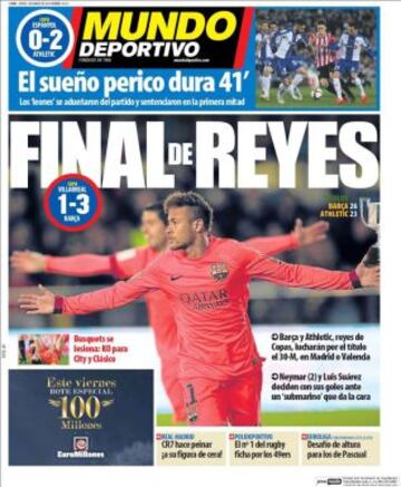 Portadas de la prensa deportiva