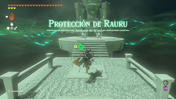 the legend of zelda tears of the kingdom nintendo switch guia santuario io'xiu