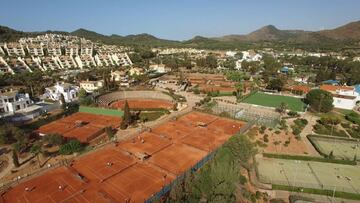 Imagen del Club de Tenis de La Manga, donde Espa&ntilde;a se jugar&aacute; la permanencia en el Grupo Mundial II de Copa Federaci&oacute;n ante Paraguay.