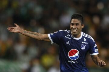 Los goles del partido fueron anotados por Dayro Moreno, para Nacional, y Christian Marrugo por Millonarios. 