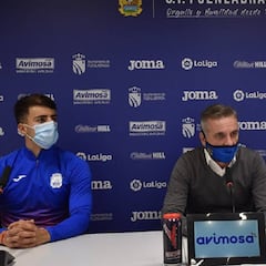 Aguado y Belman, presentados e ilusionados en el Fuenlabrada