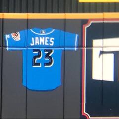 Equipo filial de los Indians retira el 23 de LeBron James