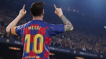 Leo Messi en eFootball PES 2020