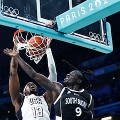USA 103 - 86 South Sudan summary, scores, stats, and highlights | Olympic Men’s Basketball