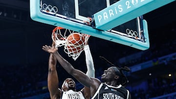 Bam Adebayo led the way as Team USA beat South Sudan for their second win in as many games to take a commanding lead in the group stages.