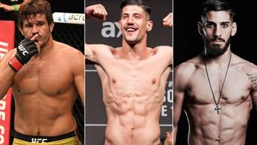 Espino, Álvarez y Topuria.