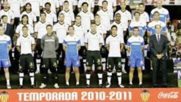 <b>PLANTILLA RENOVADA. </b>Hasta seis caras nuevas presenta el nuevo Valencia 'post Villa y Silva'.
