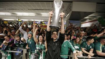 06/04/17 BALONCESTO
LLEGADA DE UNICAJA A MALAGA TRAS GANAR LA EUROCUP
AEROPUERTO