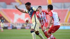 Necaxa - América (1-1): Resumen del partido y goles