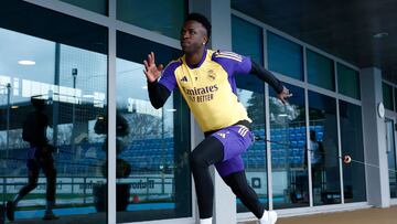 Vinicius, del Real Madrid.