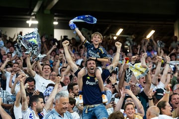 01/06/24 PARTIDO FINAL CHAMPIONS LEAGUE BORUSSIA DORTMUND - REAL MADRID
SEGUIDORES EN EL ESTADIO SANTIAGO BERNABEU
 