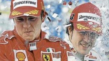 <b>VENCIÓ EL DEPORTE. </b>Kimi Raikkonen ganó el título en Brasil por sus puntos, sus seis victorias (Hamilton sumó cuatro) y hubiera sido calamitoso para la F-1 arrebatárselo.