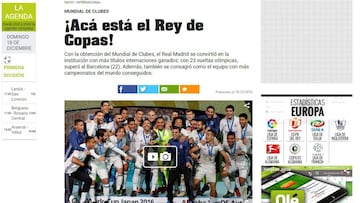 How the world press reacted to Real Madrid's win: "King of the Cups"