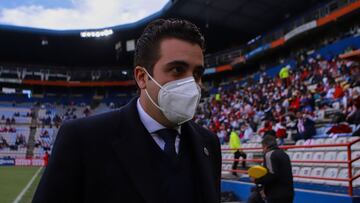 Marcelo Michel Leaño durante el partido contra Pachuca