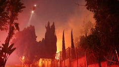 These are the major landmarks and tourist attractions threatened by the Los Angeles fires