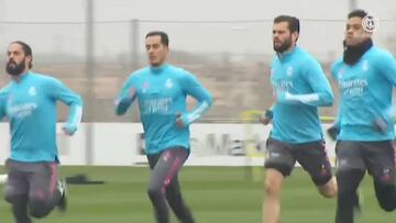 El Real Madrid sigue preparando el partido contra el Valencia