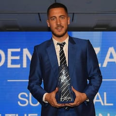 Los jugadores del Chelsea eligen a Hazard como mejor del año