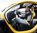 Vettel prueba el Renault Twizy F1