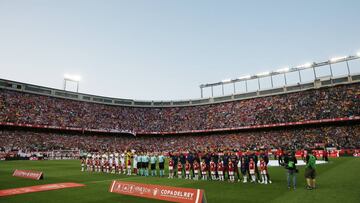 Barcelona - Sevilla de Copa del Rey.