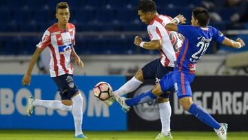 Junior 3- 1 Cerro Porteño: Díaz, Teo y Chará le dan el pase a cuartos de Sudamericana